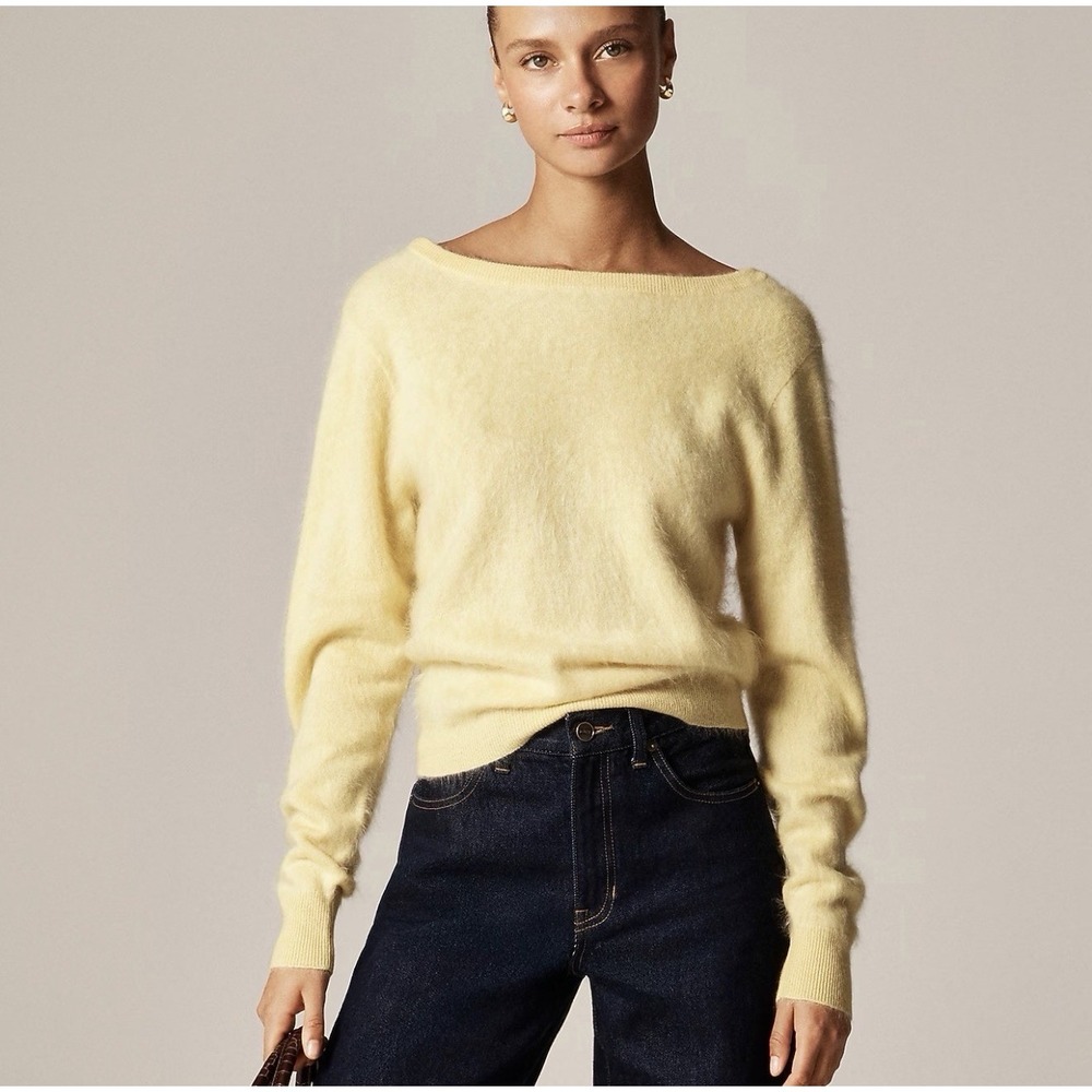 J CREW SIZE M Brushed cashmere relaxed-fit reversible cardigan CR136 $198
